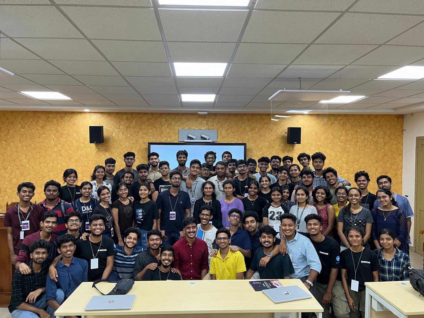 CS Association Event — Organizing a student event as Secretary of the Computer Science Association at CET.
